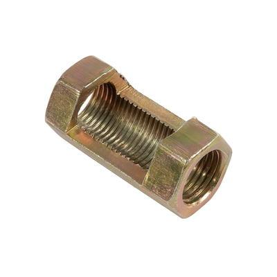 GLOBOSTAR® PIPEADAPT 79596 Μεταλλικός DIY Σύνδεσμος για Ολόπασους Σωλήνες Φωτιστικών - Μ1.3 x Π1.3 x Υ3cm - Πακέτο 10 Τεμαχίων