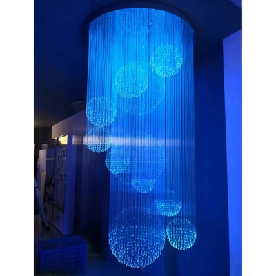 GLOBOSTAR® LUMOFIBRA 79613 Κιτ Συστήματος Οπτικής Ίνας με 150τεμ Φ1mm x Μ200cm & RF Ασύρματο Χειριστήριο LED 5W 200lm 1° AC 220-240V IP20 Πολύχρωμο RGB - Μ11.5 x Π9 x Υ4cm - 2 Χρόνια Εγγύηση