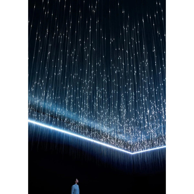 GLOBOSTAR® LUMOFIBRA 79613 Κιτ Συστήματος Οπτικής Ίνας με 150τεμ Φ1mm x Μ200cm & RF Ασύρματο Χειριστήριο LED 5W 200lm 1° AC 220-240V IP20 Πολύχρωμο RGB - Μ11.5 x Π9 x Υ4cm - 2 Χρόνια Εγγύηση