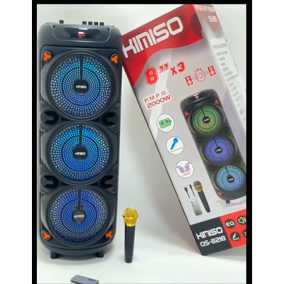 Φορητό ηχείο subwoofer με μικρόφωνο Karaoke - QS-8218 - 813096