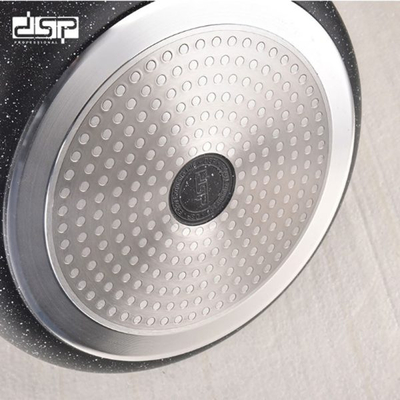 Αντικολλητικό τηγάνι με καπάκι - 2.7L - CA005-CD24-Black - DSP - 565718