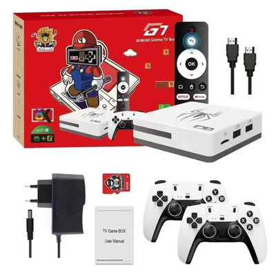 Φορητή κονσόλα παιχνιδιών & Android TV Box με 2 χειριστήρια - G7 - 812952