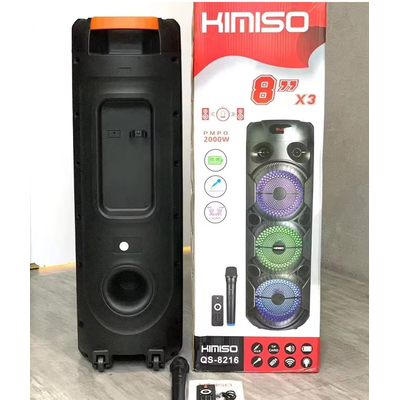 Φορητό ηχείο subwoofer με μικρόφωνο Karaoke - QS-8216 - 813119