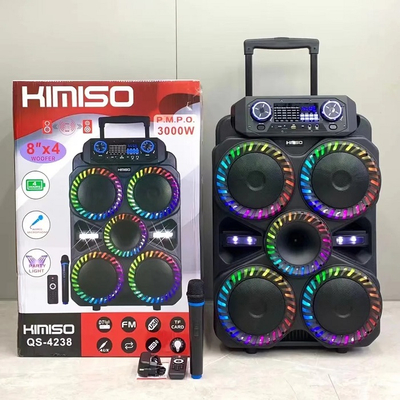 Φορητό ηχείο subwoofer με μικρόφωνο Karaoke - QS-4238 - 813126