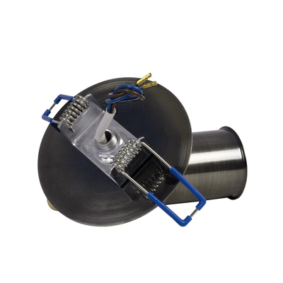 GloboStar® SARA 999-0062 Χωνευτό Φωτιστικό Οροφής Σποτ Μονόφωτο 1 x E27 IP20 Μπρούτζινο Μέταλλο - Μ8,5 x Π8,5 x Υ11cm