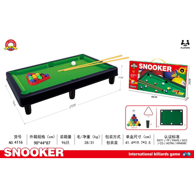 Επιτραπέζιο μπιλιάρδο mini - 4116 - 215312
