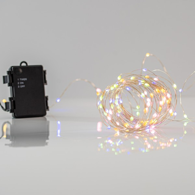 ΣΕΙΡΑ, 50 LED 5mm, ΜΠΑΤΑΡΙΑΣ 3xAA,11 ΠΡΟΓΡΑΜΜΑΤΑ & ΜΝΗΜΗ, ΧΡΟΝΟΔΙΑΚΟΠΤΗ, ΑΣΗΜΙ ΧΑΛΚΙΝΟ ΚΑΛΩΔΙΟ, OPAL ΧΡΩΜΑΤΙΣΤΟ-ΘΕΡΜΟ ΛΕΥΚΟ LED, ANA 10cm, ΠΡΟΕΚΤΑΣΗ ΠΑΡΟΧΗΣ 10cm, IP44