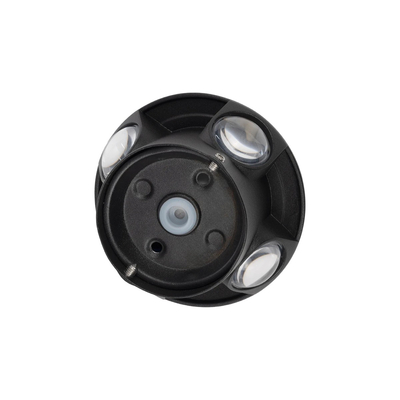 GLOBOSTAR® SOL 60689 Μοντέρνο Φωτιστικό Τοίχου - Απλίκα LED 8W 1000lm 30° AC 220-240V Αδιάβροχο IP65 Θερμό Λευκό 2700K - CREE XPE Chip & TÜV SÜD Driver - Μαύρο Ματ - Μ10 x Π5 x Υ10cm - 5 Χρόνια Εγγύηση