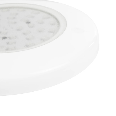 GLOBOSTAR® POOLARTY 61718 Υποβρύχιο Φωτιστικό για Σιντριβάνια/Πισίνες LED 8W 560lm 120° DC 12V Αδιάβροχο IP68 RGB Dimmable - Bridgelux SMD Chip - 1m VDE Rubber Καλώδιο - Μ13 x Π13 x Υ2cm - 3 Χρόνια Εγγύηση