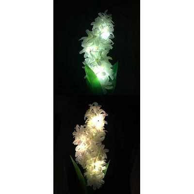 Φωτιζόμενα διακοσμητικά λουλούδια LED με ηλιακό πάνελ - 2pcs - 150326 - Purple