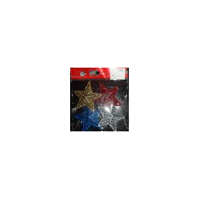 Σετ Χριστουγεννιάτικα στολίδια - 8cm - 4pcs - 230683