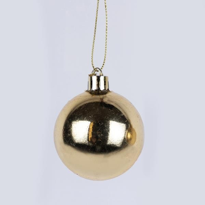 ΠΛΑΣΤΙΚΗ ΜΠΑΛΑ, ΧΡΥΣΗ ΓΥΑΛΙΣΤΕΡΗ, ΣΕΤ 6ΤΜΧ, 8cm