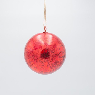 ΜΠΑΛΑ, ΜΕΤΑΛΛΙΚΟ ΚΟΚΚΙΝΟ, 15cm