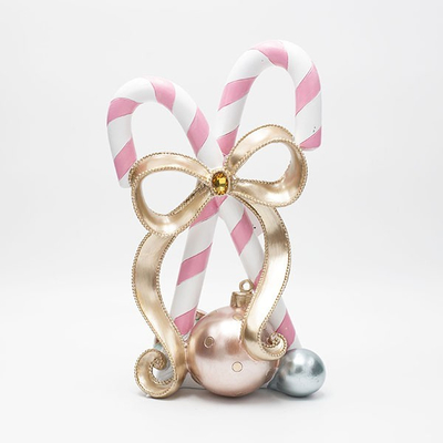 ΜΠΑΣΤΟΥΝΑΚΙΑ ΠΟΛΥΡΕΖΙΝ, ΡΟΖ ΜΕ ΦΙΟΓΚΟ, 19.3x14x30.2cm