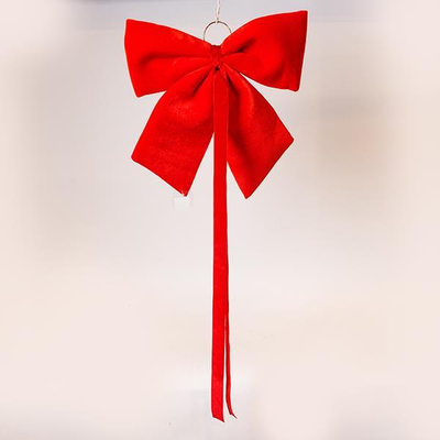 ΦΙΟΓΚΟΣ, ΒΕΛΟΥΔΙΝΟΣ ΚΟΚΚΙΝΟΣ, ΜΕ ΚΟΡΔΕΛΑ, 44cm