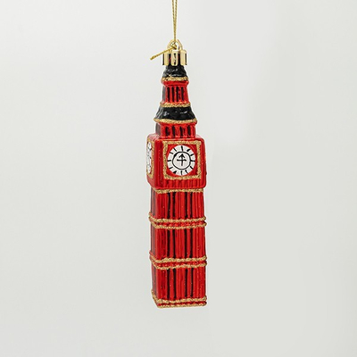 ΠΛΑΣΤΙΚΟ ΣΤΟΛΙΔΙ, BIG BEN, ΚΟΚΚΙΝΟ, 13.5cm
