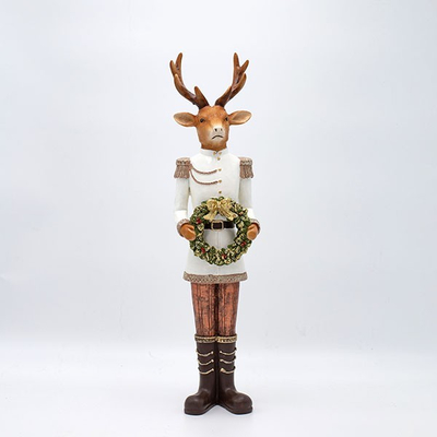 ΤΑΡΑΝΔΟΣ ΠΟΛΥΡΕΖΙΝ, ΜΕ ΣΤΕΦΑΝΙ, 41.5cm