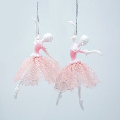 ΝΕΡΑΙΔΑ ΑΚΡΥΛΙΚΗ ΡΟΖ, 2 ΣΧΕΔΙΑ, 11x2x15cm