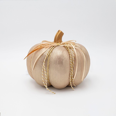 ΚΟΛΟΚΥΘΑ, ΜΕΤΑΛΙΖΕ ΣΚΟΥΡΟ ΣΑΜΠΑΝΙ, ΜΕ ΦΤΕΡΟ, 16x20cm