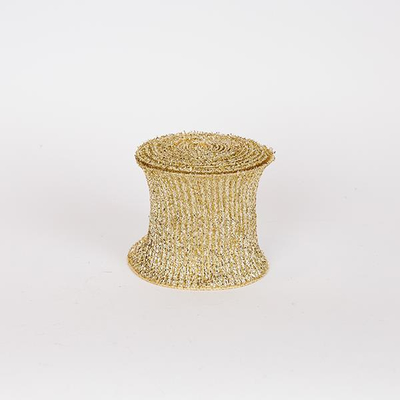 ΚΟΡΔΕΛΑ ΣΠΙΡΑΛ, ΧΡΥΣΗ, ΠΛΟΥΜΙΣΤΗ, 500x12cm