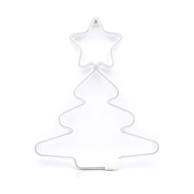 Χριστουγεννιάτικο φωτεινό διακοσμητικό LED - Δέντρο - 50cm - Colorful - 150869