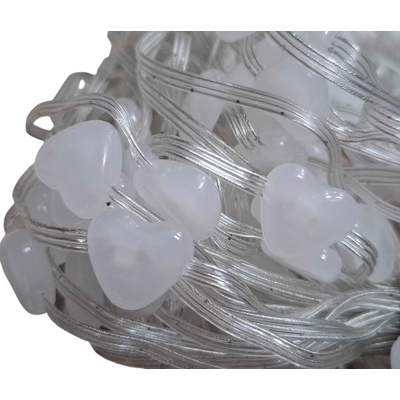 Χριστουγεννιάτικα φώτα LED με προγράμματα - Κουρτίνα - 2m*2m - RGB - 272338 - Hearts