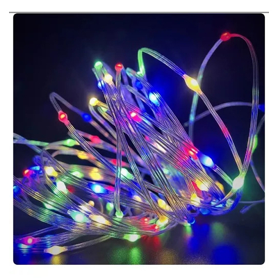 Χριστουγεννιάτικα φώτα LED με επένδυση - 50m/400LED - RGB - 272349