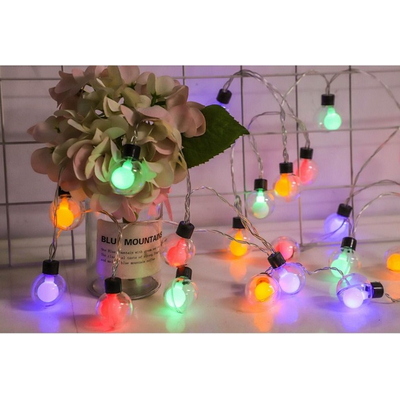 Χριστουγεννιάτικα φωτάκια LED μπαταρίας - Φυσαλίδα - 3m/20LED - 272372