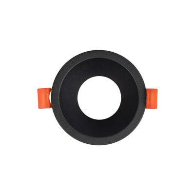 kelvo® DELTA 60629 Χωνευτό Κινούμενο Φωτιστικό Downlight Σποτ με Ντουί 1 x GU10 AC 220-240V IP20 - Μαύρο Ματ - Μ8.5 x Π8.5 x Υ3.5cm / Q7.5cm