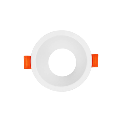 kelvo® DELTA 60630 Χωνευτό Κινούμενο Φωτιστικό Downlight Σποτ με Ντουί 1 x GU10 AC 220-240V IP20 - Λευκό Ματ - Μ8.5 x Π8.5 x Υ3.5cm / Q7.5cm