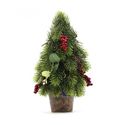 Χριστουγεννιάτικο επιτραπέζιο διακοσμητικό δεντράκι - YY24XS-XY-2409 - 33cm - 715194
