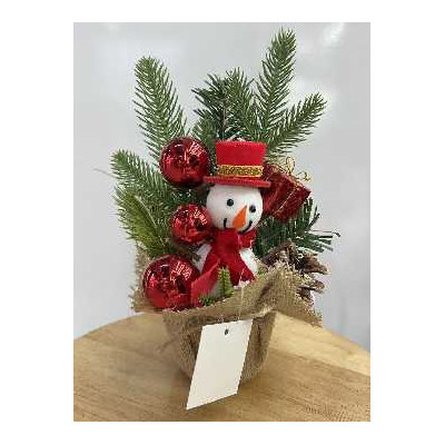 Χριστουγεννιάτικο επιτραπέζιο διακοσμητικό δεντράκι - YY24XS-CQB-41103 - 25cm - 715088