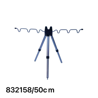 Βάση στήριξης καλαμιών 6 θέσεων - Μεταλλική - 50cm - 832158