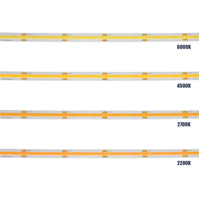 GLOBOSTAR® BEE 70351 Ταινία LED 10W/m 1000lm/m 120° DC 24V IP20 528 x COB Chip/m Φυσικό Λευκό 4500K Dimmable - Μ500 x Π1 x Υ0.2cm - Ρολό 5 Μέτρων - 5 Χρόνια Εγγύηση