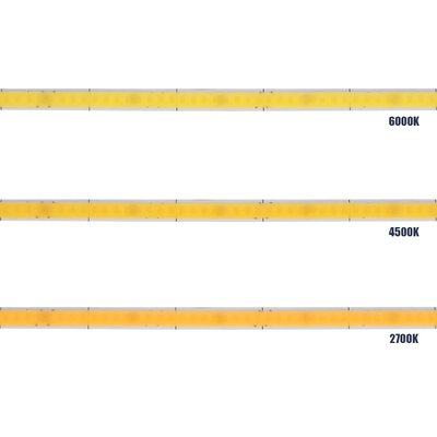 GLOBOSTAR® BEE 70355 Ταινία LED 9W/m 990lm/m 120° DC 24V IP20 384 x COB Chip/m Ψυχρό Λευκό 6000K Dimmable - Μ500 x Π0.5 x Υ0.2cm - Ρολό 5 Μέτρων - 5 Χρόνια Εγγύηση