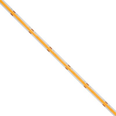 GLOBOSTAR® BEE 70362 Ταινία LED 8W/m 640lm/m 120° DC 24V IP20 320 x COB Chip/m Ultra Θερμό Λευκό 2200K Dimmable - Μ500 x Π0.8 x Υ0.2cm - Ρολό 5 Μέτρων - 5 Χρόνια Εγγύηση