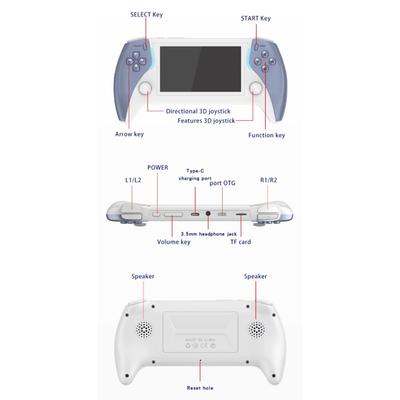 Φορητή κονσόλα παιχνιδιών - XP PRO - 812594 - Blue