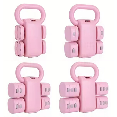 Πολυλειτουργικό ρυθμιζόμενο σετ αλτήρων - 5.5kg - 80382B - 290243 - Pink