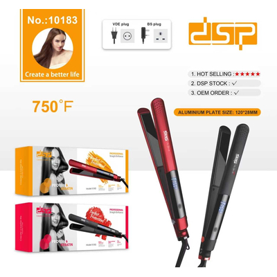 Ισιωτική μαλλιών - 50W - DSP - 10183 - 564346 - Black