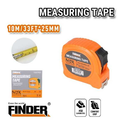 Μετροταινία - 10m - 25mm - Finder - 191543