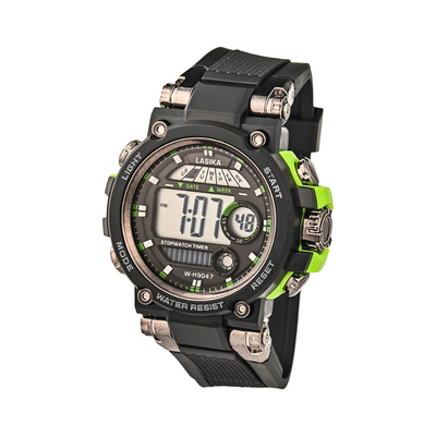 Ψηφιακό ρολόι χειρός - LS9047 - Lasika - 817322 - Black/Green