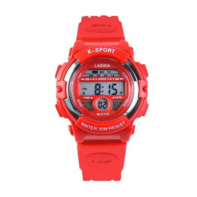 Ψηφιακό ρολόι χειρός - LS116 - Lasika - 817407 - Red