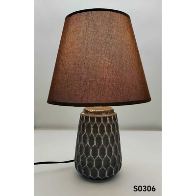 Επιτραπέζιο φωτιστικό - Πορτατίφ - S0306 - 80306 - Brown