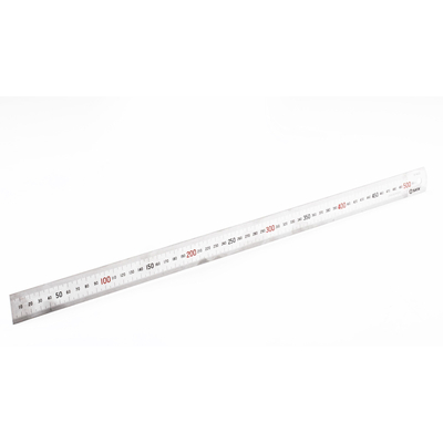 Ρίγα ατσάλινη διπλής όψης 500mm - 20". Απο την μια μεριά μετρική απο την άλλη ίντσα. / ST91403