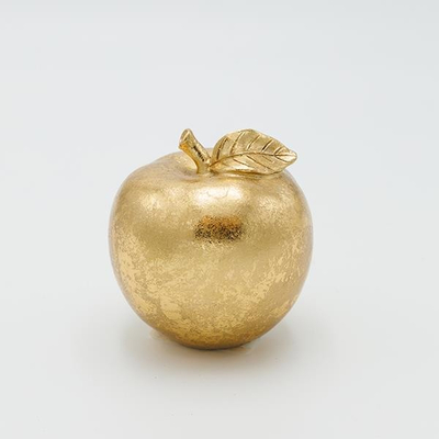 ΜΗΛΟ ΠΟΛΥΡΕΖΙΝ, ΜΕ ΦΥΛΛΑΡΑΚΙ, ΧΡΥΣΟ, 8x10.5cm