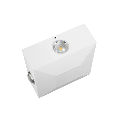 kelvo® ARKOS KLV-101-0112 Μοντέρνο Φωτιστικό Τοίχου - Απλίκα LED 8W 840lm 15° AC 220-240V Αδιάβροχο IP65 Θερμό Λευκό 2700K - Lumileds COB Chip & TÜV SÜD Driver - Λευκό Ματ - Μ14 x Π5.5 x Υ14cm - 5 Χρόνια Εγγύηση