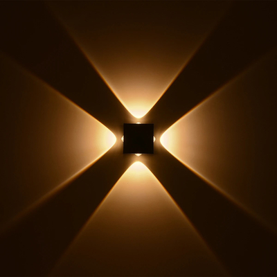 kelvo® ARKOS KLV-101-0110 Μοντέρνο Φωτιστικό Τοίχου - Απλίκα LED 8W 840lm 15° AC 220-240V Αδιάβροχο IP65 Θερμό Λευκό 2700K - Lumileds COB Chip & TÜV SÜD Driver - Μαύρο Ματ - Μ14 x Π5.5 x Υ14cm - 5 Χρόνια Εγγύηση