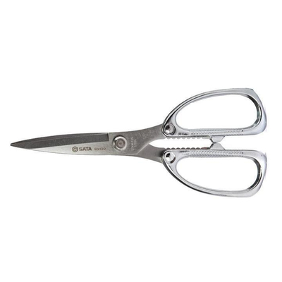 Ψαλίδι από ανοξείδοτο χάλυβα 180mm
Λεπίδες βαρέως τύπου με ανοξείδωτο ατσάλι υψηλής ποιότητας, σχεδιασμένες με ακρίβεια για άκρες κοπής τύπου μαχαιριού.
Η ανθεκτική λαβή από κράμα ψευδαργύρου έχει σχεδιαστεί με έναν διευρυμένο κάτω δακτύλιο για άνετη εφαρμογή στα χέρια του χρήστη.
Ο σχεδιασμός της μακριάς λεπίδας μεγιστοποιεί την προσπάθεια κοπής.
Λαβές με αντιολισθητική υφή για εύκολο καθάρισμα και καλύτερο έλεγχο.
Χρησιμοποιούνται για το κόψιμο ελαφρών μετάλλων, πλέγματος, πλακιδίων δαπέδου, βινυλίου, πλαστικού, δέρματος, χαρτιού, καουτσούκ και άλλων υλικών. / ST93122