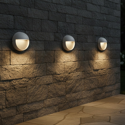 kelvo® STEPART KLV-101-0097 Μοντέρνο Φωτιστικό Σκαλοπατιού - Διαδρόμου LED 3W 375lm 45° AC 220-240V Αδιάβροχο IP65 Θερμό Λευκό 2700K - Lumileds SMD Chip & TÜV SÜD Driver - Λευκό Ματ - Μ16 x Π8 x Υ16cm - 5 Χρόνια Εγγύηση