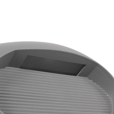 kelvo® STEPART KLV-101-0099 Μοντέρνο Φωτιστικό Σκαλοπατιού - Διαδρόμου LED 3W 375lm 45° AC 220-240V Αδιάβροχο IP65 Θερμό Λευκό 2700K - Lumileds SMD Chip & TÜV SÜD Driver - Γκρι Ανθρακί Ματ - Μ26 x Π5.5 x Υ13cm - 5 Χρόνια Εγγύηση